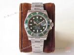 Best 1:1 Replica Rolex Submariner Green Face Swiss 2824 VR Factory Watch